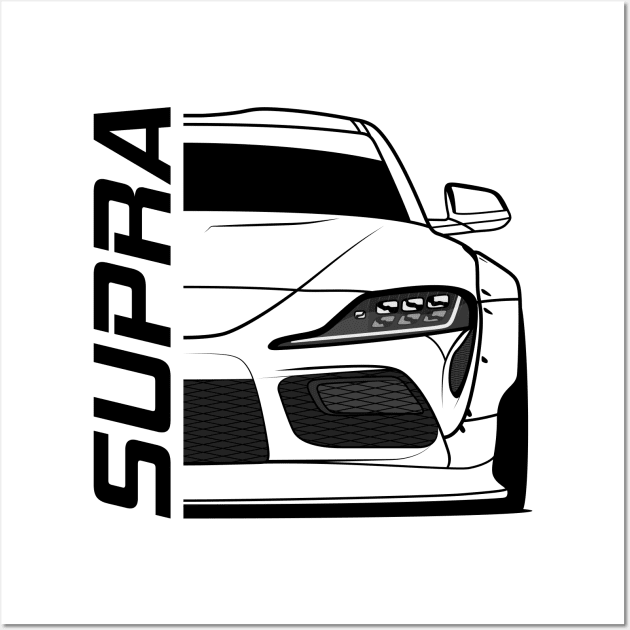 JDM Supra MK V Wall Art by GoldenTuners